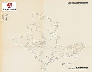 Contour map for Nelson Lake, Ontario