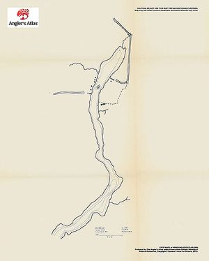 Contour map for Red Deer Lake, Ontario