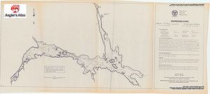 Contour map for Lady Evelyn Lake, Ontario