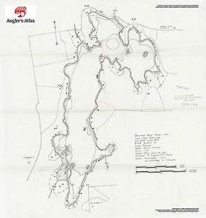 Contour map for Deer Lake, Ontario