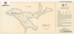 Contour map for Anima Nipissing River, Ontario