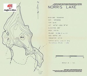 Norris Lake, Ontario | Angler's Atlas