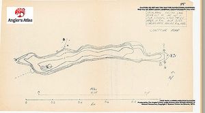 Contour map for Fogal Lake, Ontario