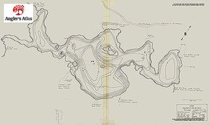 Contour map for Spring Lake, Ontario