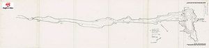 Contour map for Brotherson's Lake, Ontario