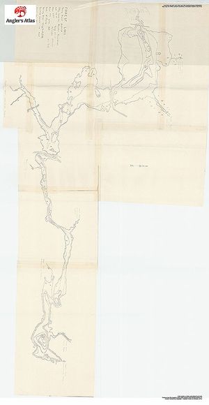 Contour map for Forest Lake, Ontario