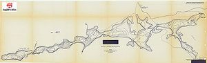 Contour map for Tasso Lake, Ontario