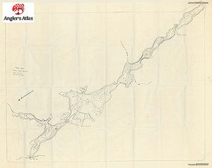 Contour map for Tasso Lake, Ontario