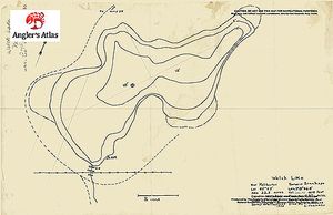 Contour map for Welch Lake, Ontario