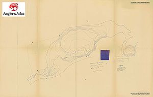 Contour map for Cranberry Lake, Ontario