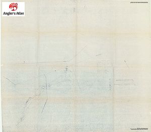 Contour map for Omemee Pond, Ontario