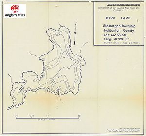 Bark lake ontario map