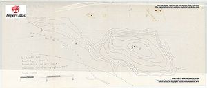 Contour map for Lower Cardiff Lake, Ontario