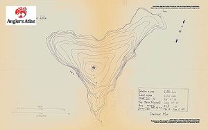 Contour map for Little Lake, Ontario