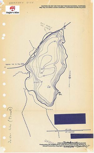 Jordan Lake, Ontario | Angler's Atlas