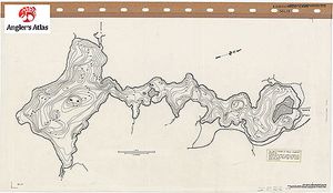 Contour map for Madawaska River, Ontario