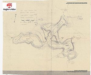 Contour map for Sec Lake, Ontario