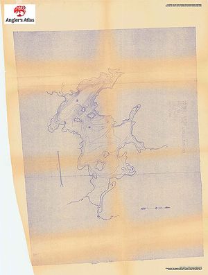 Contour map for Otter Lake, Ontario