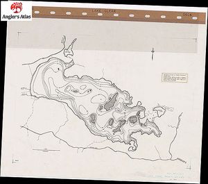 Contour map for Lake Clear, Ontario