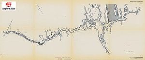 Contour map for Madawaska River, Ontario