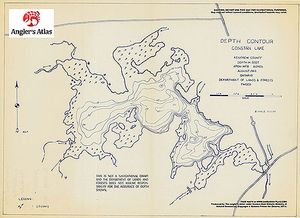 Contour map for Constant Creek, Ontario