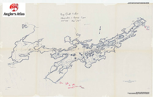 Big Gull Lake Depth Chart