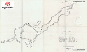 Contour map for Mississippi River, Ontario