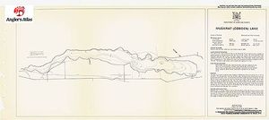 Contour map for Muskrat Lake, Ontario