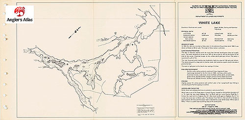 White Lake Ontario Depth Chart