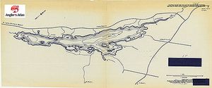 Contour map for Pike Lake, Ontario