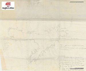 Contour map for Rideau River, Ontario