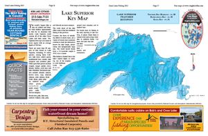 Shaded Contour map for NIPIGON BAY, Ontario