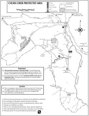Provincial Park map for Fraser River, British Columbia