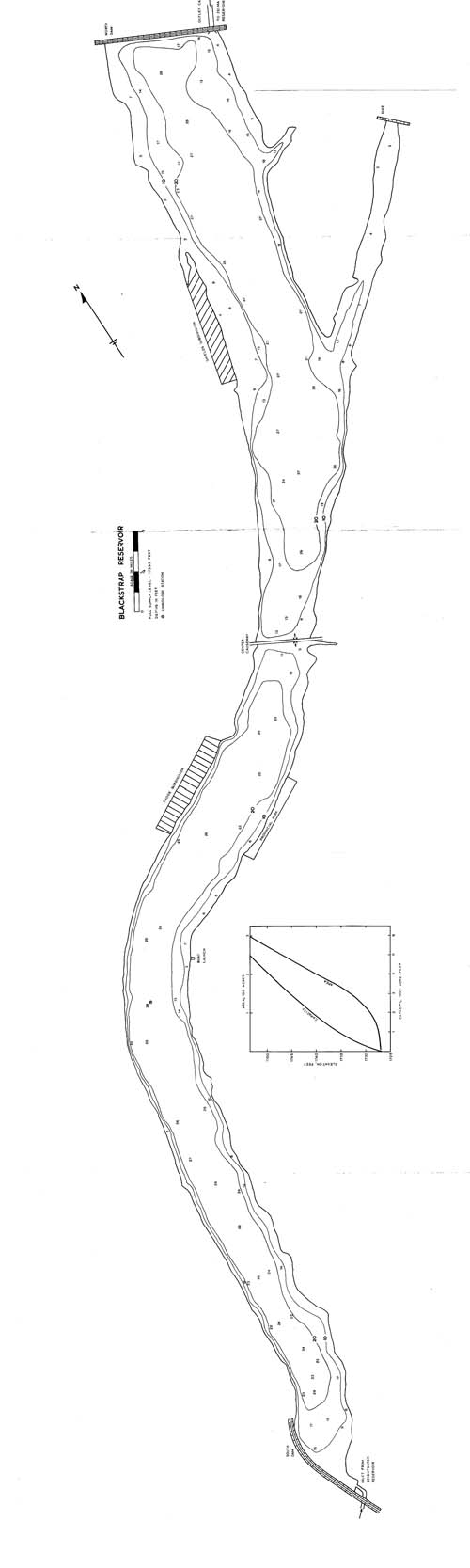 Wakaw Lake Depth Chart