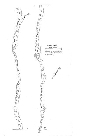 Cowan Lake Fishing Map Cowan Lake, Saskatchewan | Angler's Atlas