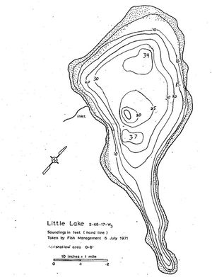 Contour map for Short Creek, Saskatchewan