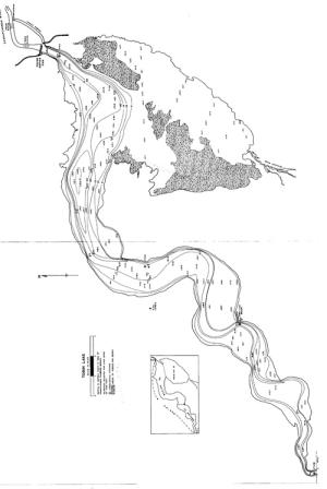 Tobin Lake Fishing Map Tobin Lake, Saskatchewan | Angler's Atlas