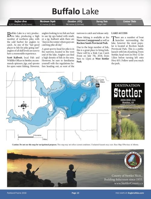 Buffalo Lake Alberta Angler s Atlas