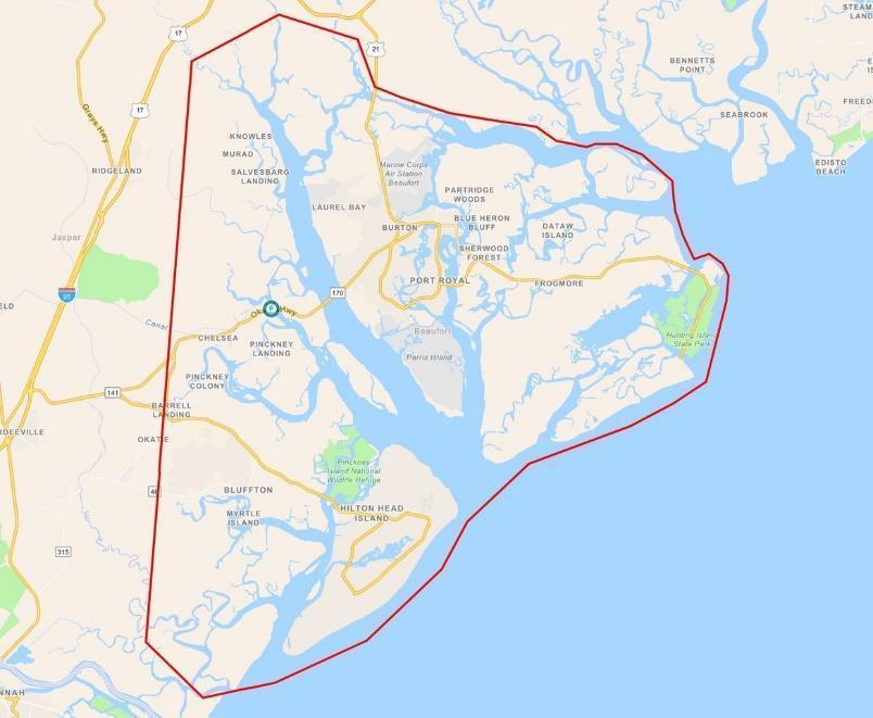 A map of a bay

Description automatically generated
