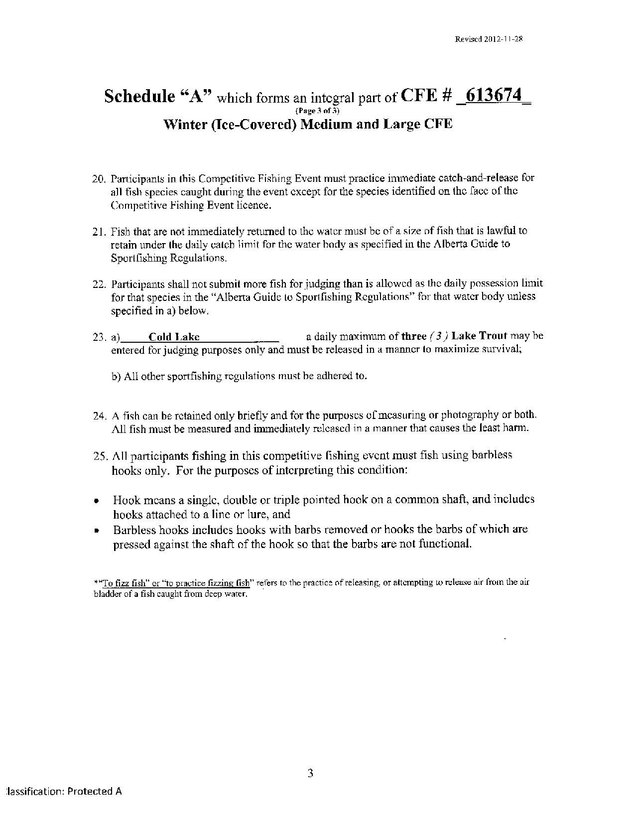 Signed Schedule A - page 3